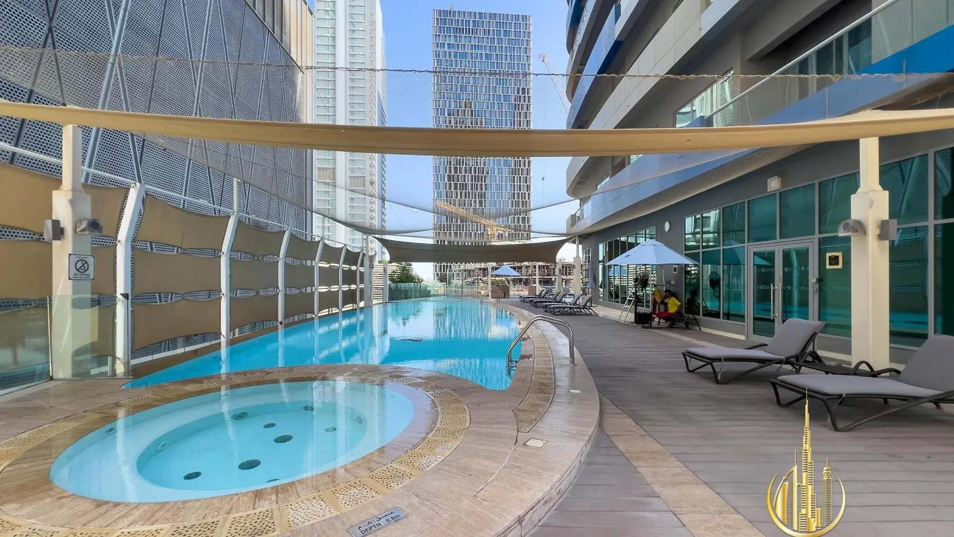 Apartment Damac Maison Mall Street - Luxurious 3Br - Burj Khalifa View - Near Dubai Mall