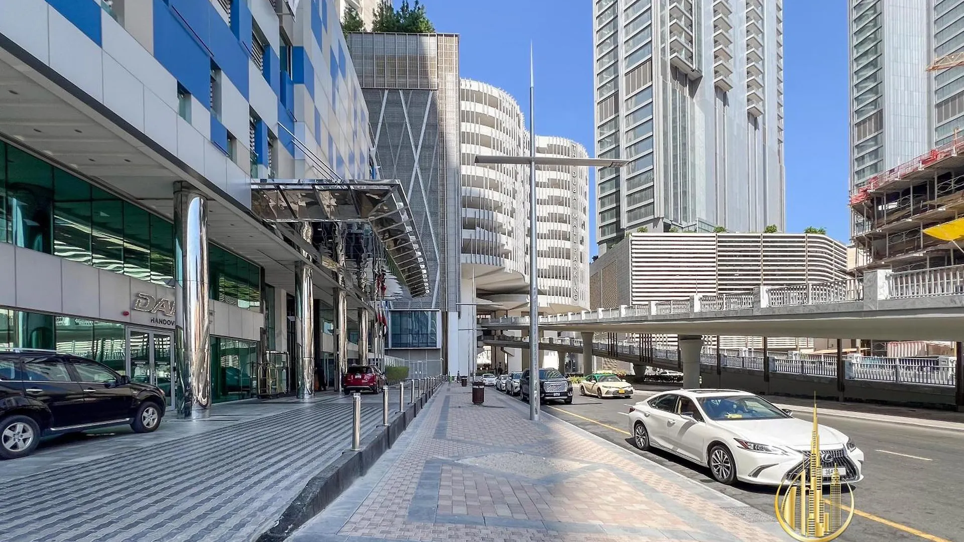 شقة Damac Maison Mall Street - Luxurious 3Br - Burj Khalifa View - Near Dubai Mall