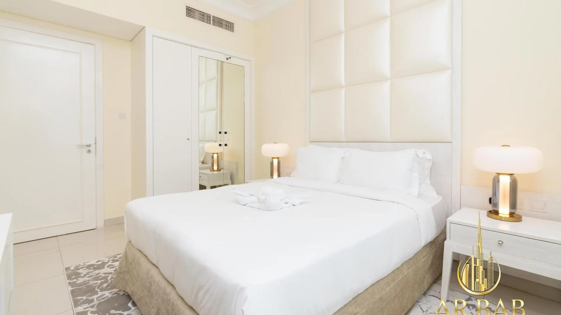 شقة Damac Maison Mall Street - Luxurious 3Br - Burj Khalifa View - Near Dubai Mall
